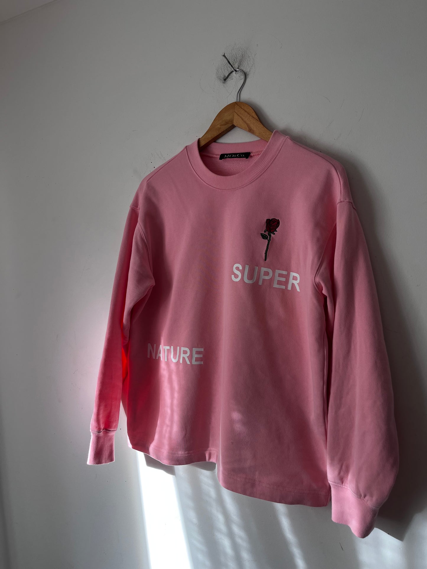 MO&Co. Super Nature Cotton Sweatshirt RRP$200+ (8-10)