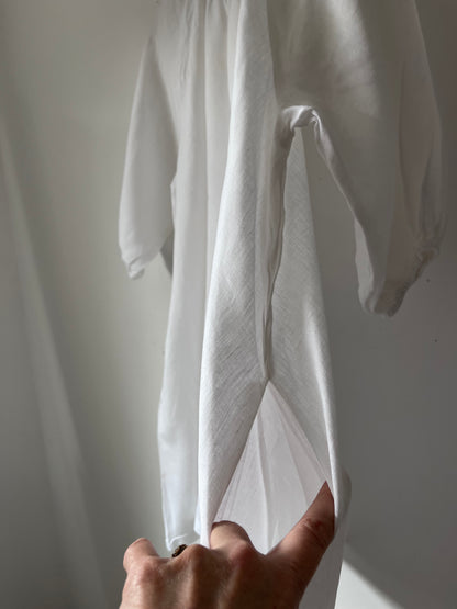 ASSEMBLY LABEL Linen Smock Dress RRP approx. $140 (Size 10)