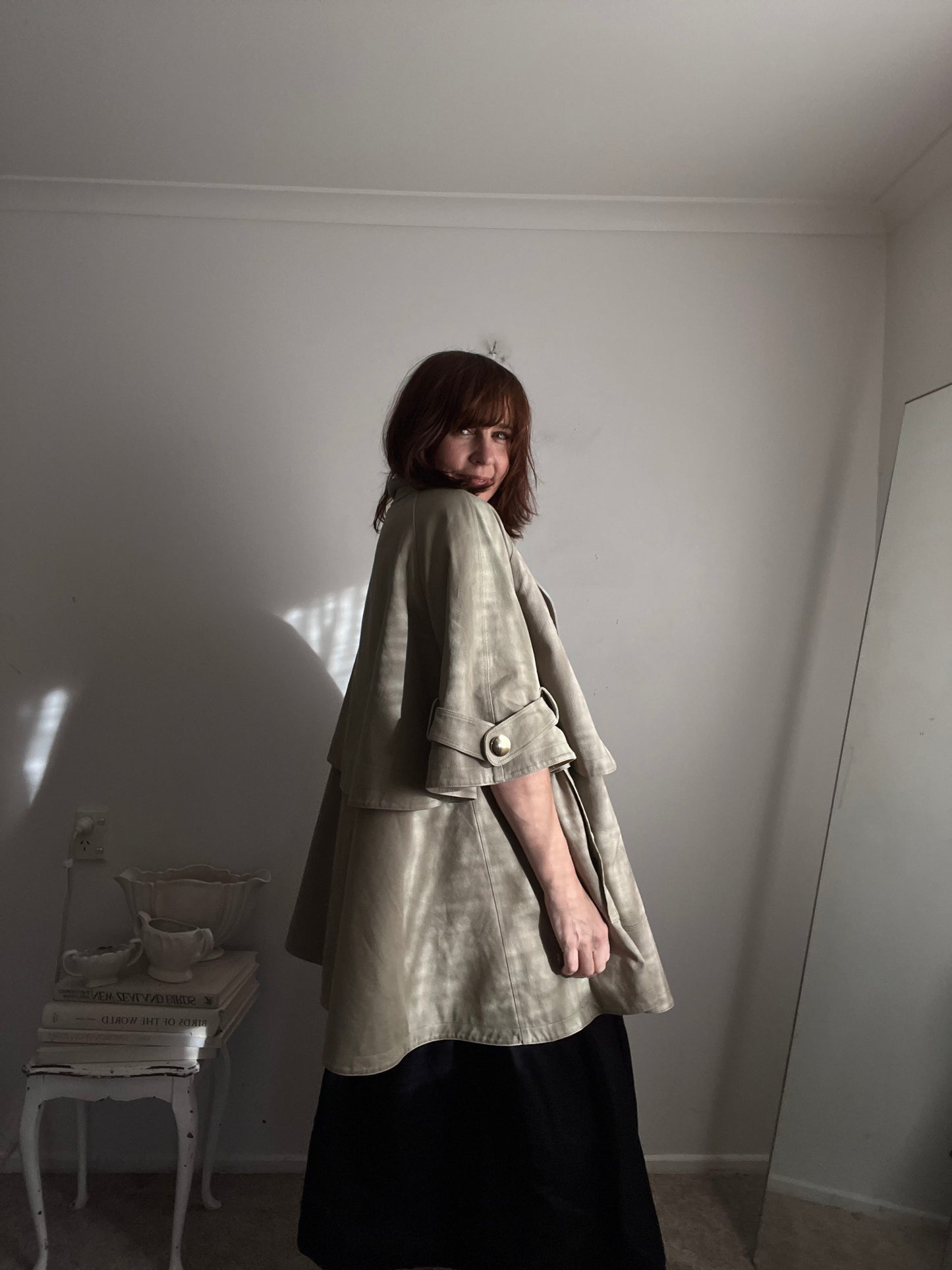 BURBERRY - 2006 Show - Swing Coat by Christopher Bailey RRP$3000 (10-16)