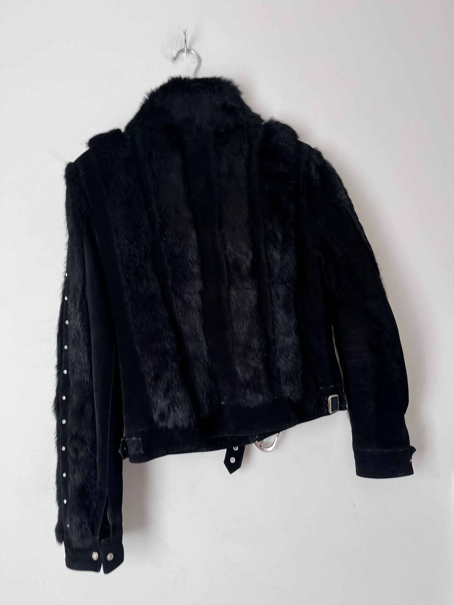 SHATUNI Suede/Fur Jacket (8-10)