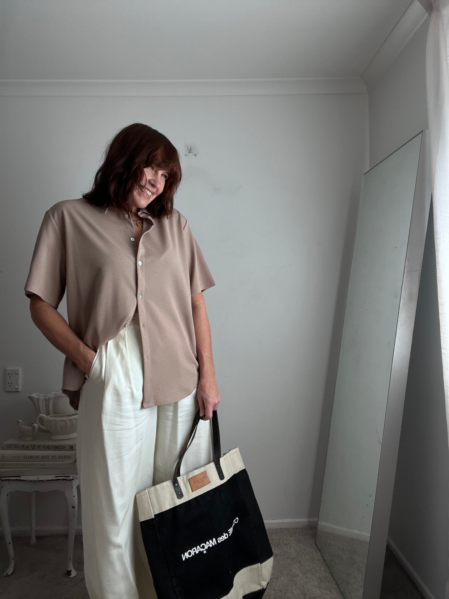 CAITLIN CRISP Shirt RRP$395 (10-14)