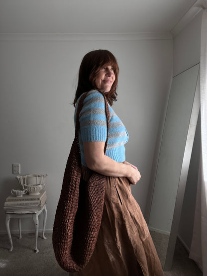 COS short sleeve knit cardigan RRP$129 10-12)