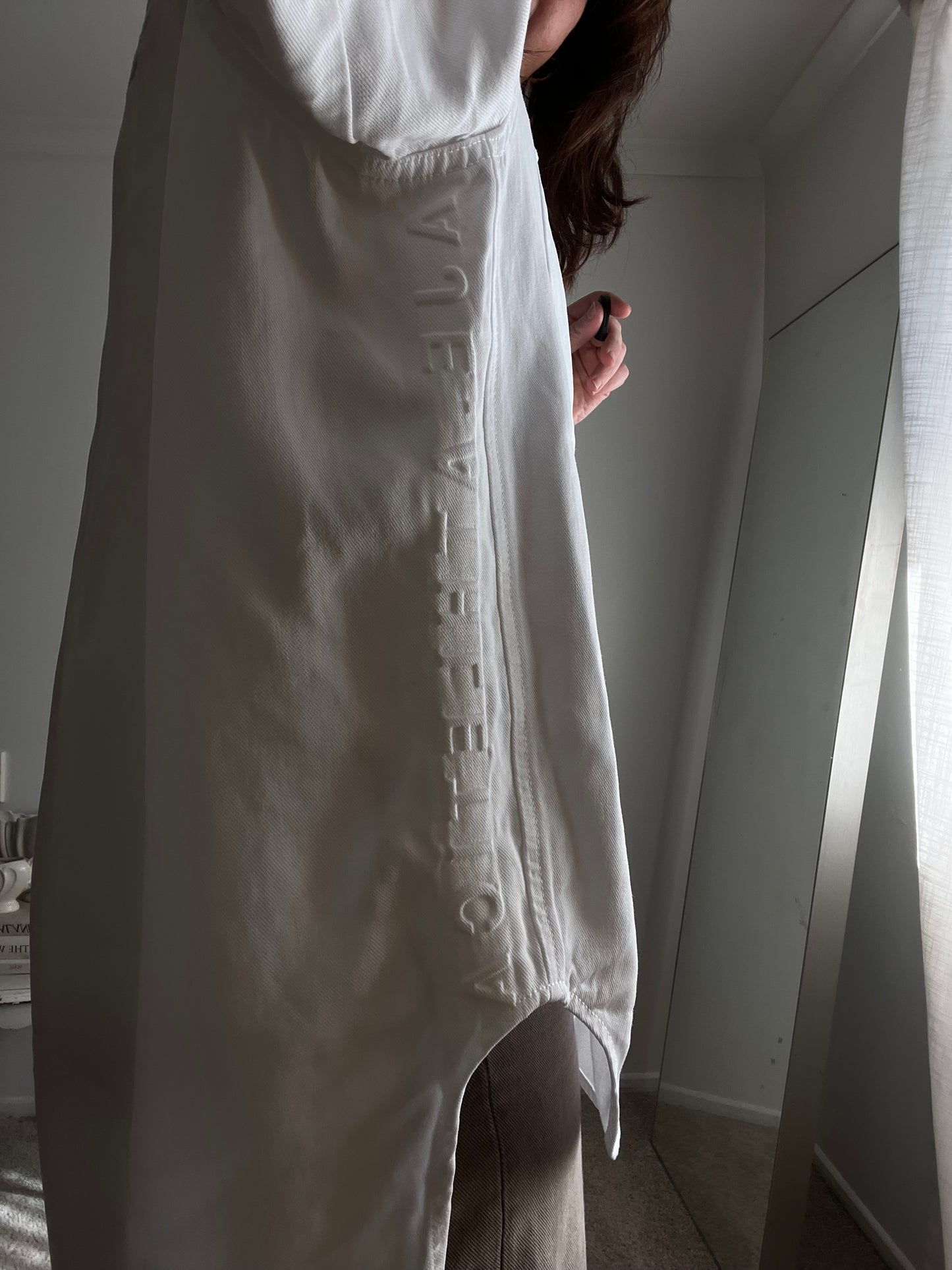 AJE ‘Athletica’ button-down shirt RRP$239 (12-14)