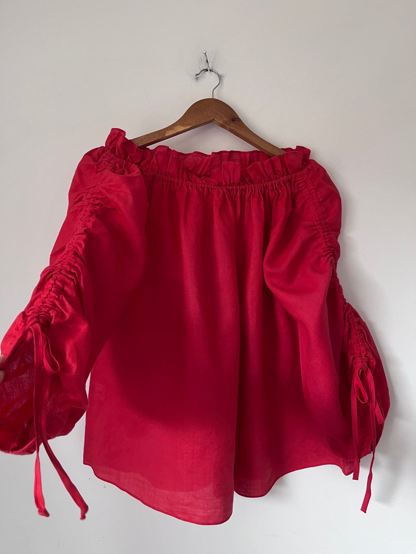 OLIVIA linen top (10-12)