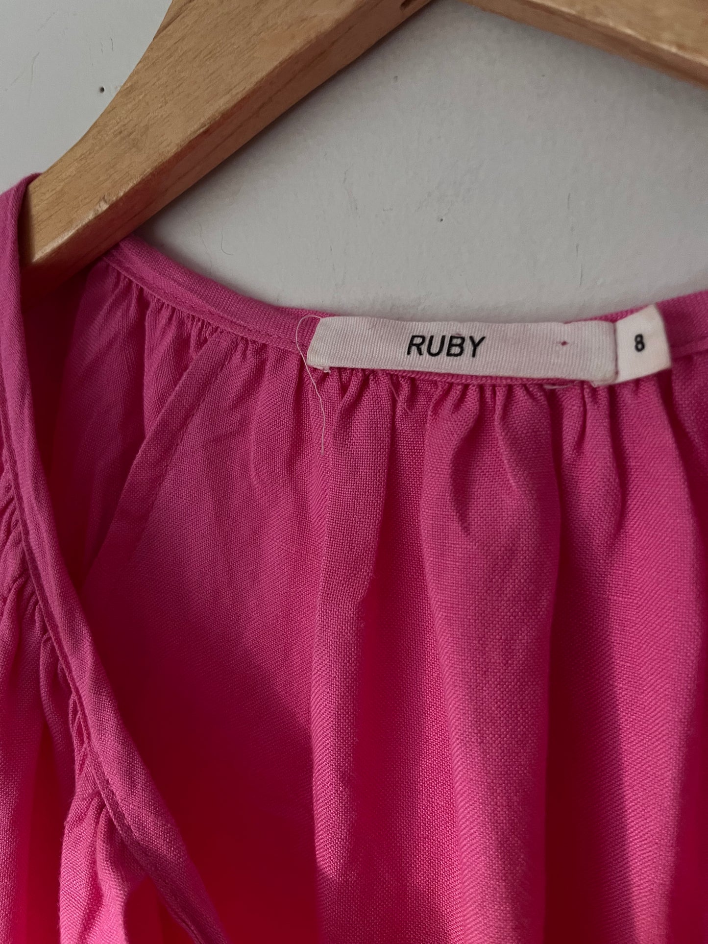 RUBY Linen Maxi Dress RRP$289 (8)