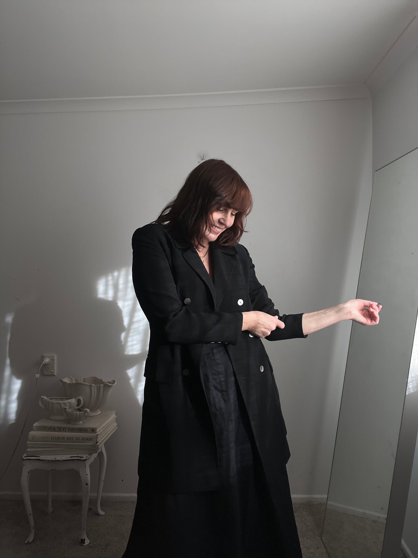 VINTAGE Longline Blazer (10-12)