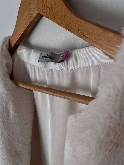 TUESDAY Faux Mink Coat RRP$200+ (10-12)
