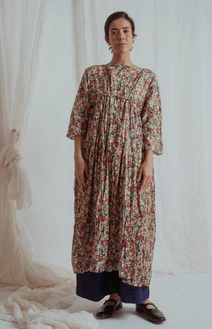 Australian Label cotton tiered maxi dress (12-14)