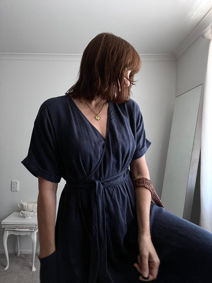 BRAVE + TRUE wrap dress RRP$199 (10-12)