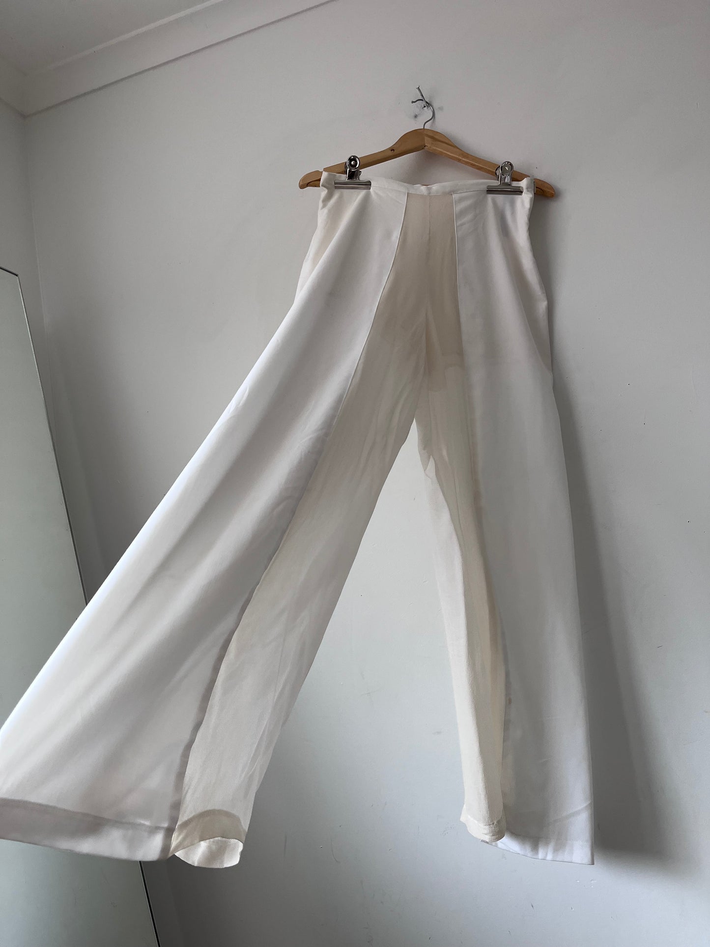 WENDY NELSON silk pants (10-12)