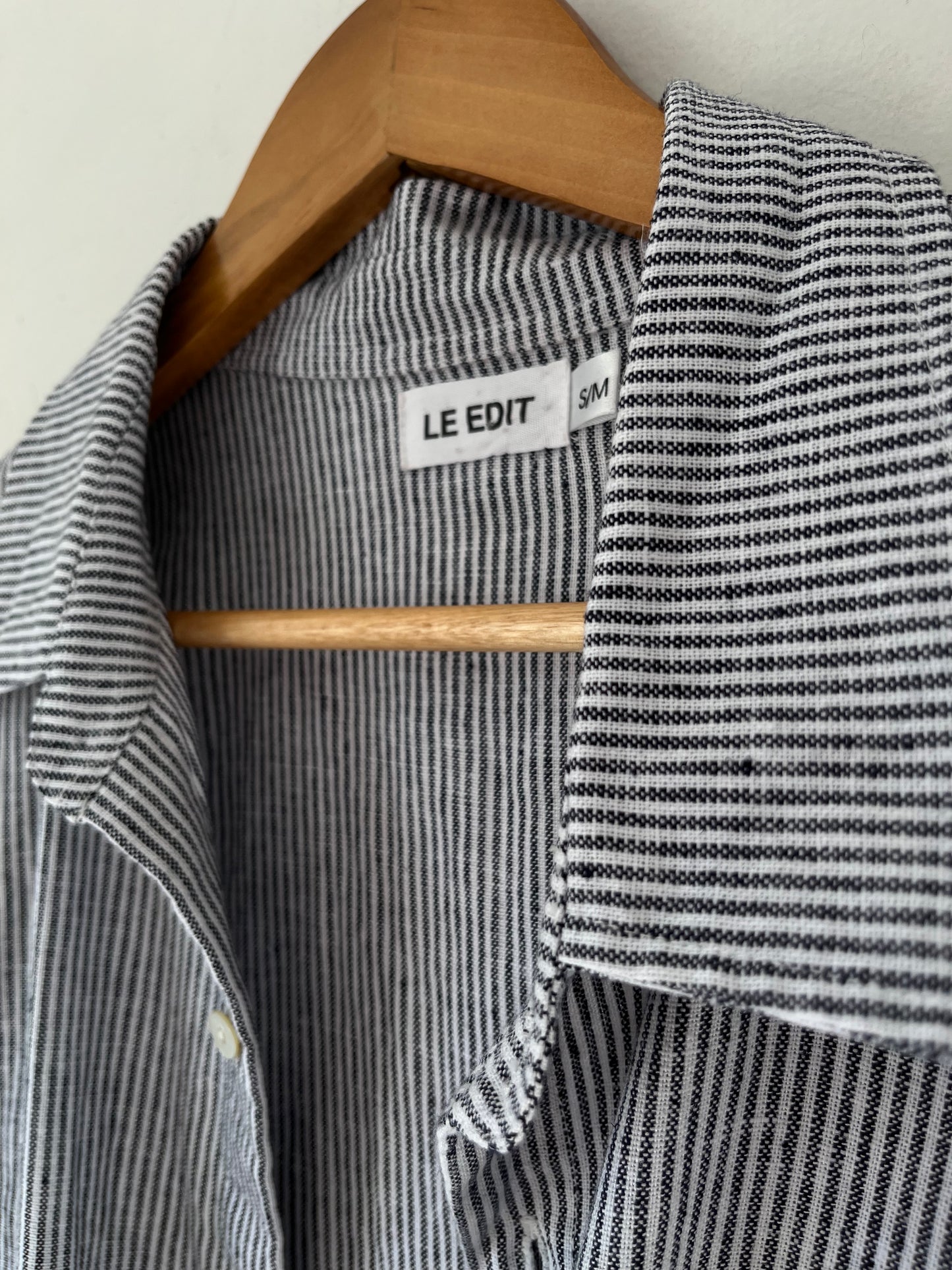 LE EDIT Linen Shirt RRP$239 (10-14)