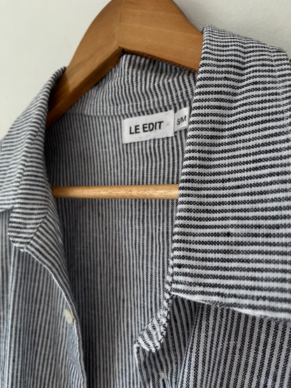 LE EDIT Linen Shirt RRP$239 (10-14)