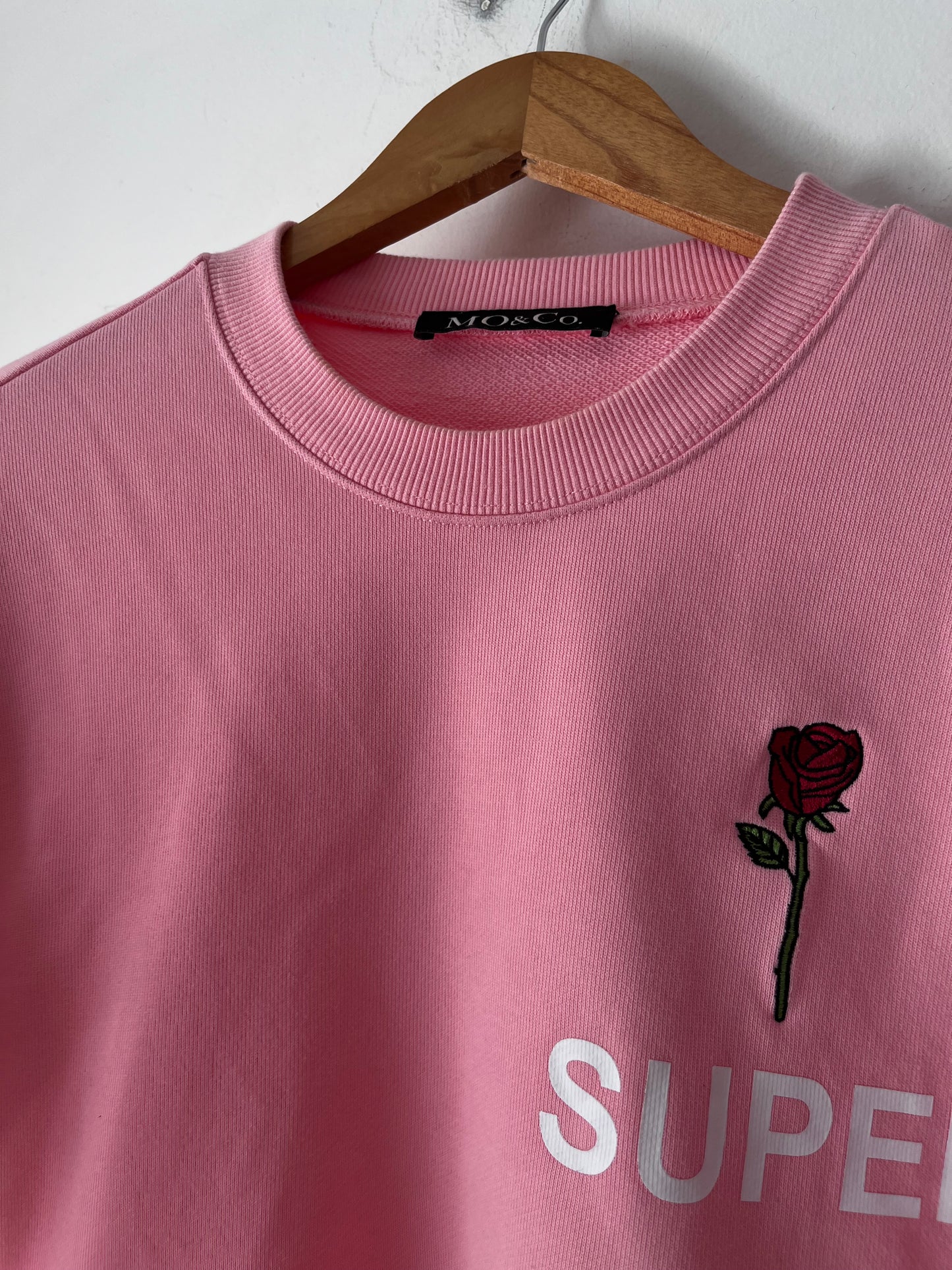 MO&Co. Super Nature Cotton Sweatshirt RRP$200+ (8-10)