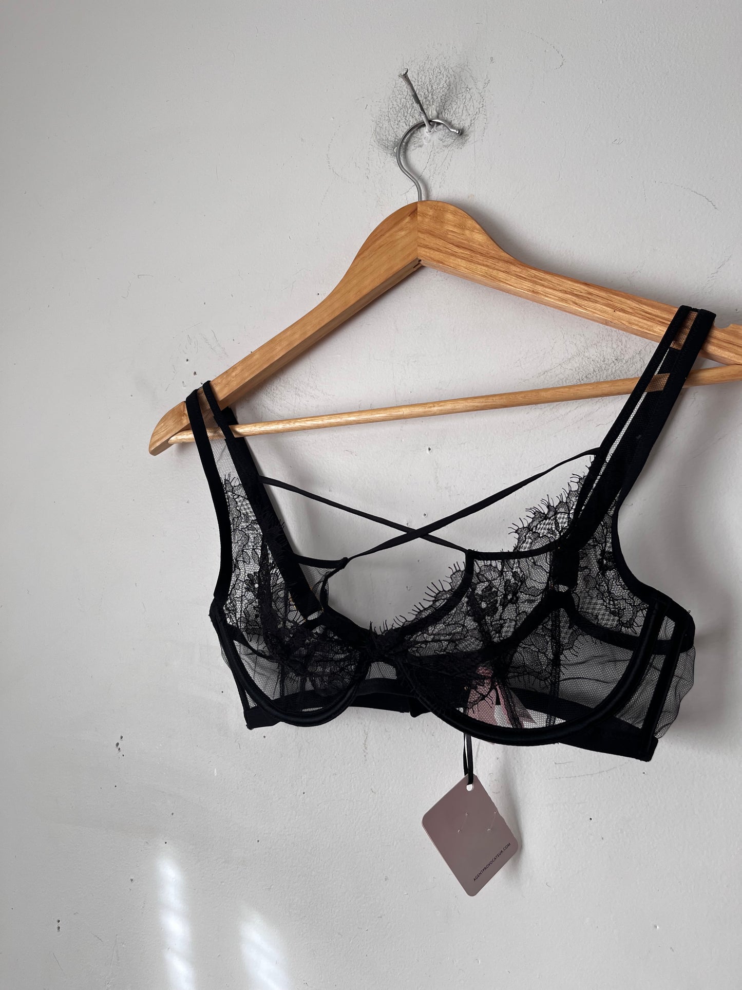 AGENT PROVOCATEUR Palma Bra RRP$320 (Size 10DD / UK 32DD)
