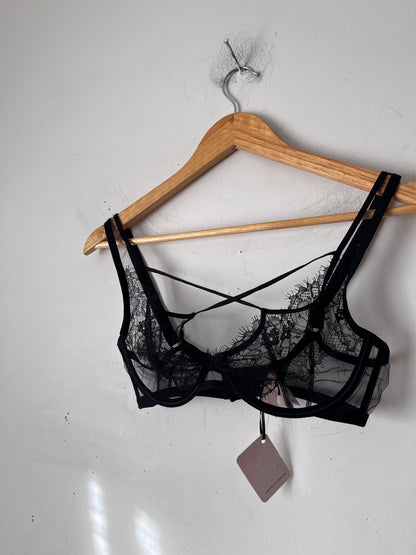 AGENT PROVOCATEUR Palma Bra RRP$320 (Size 10DD / UK 32DD)