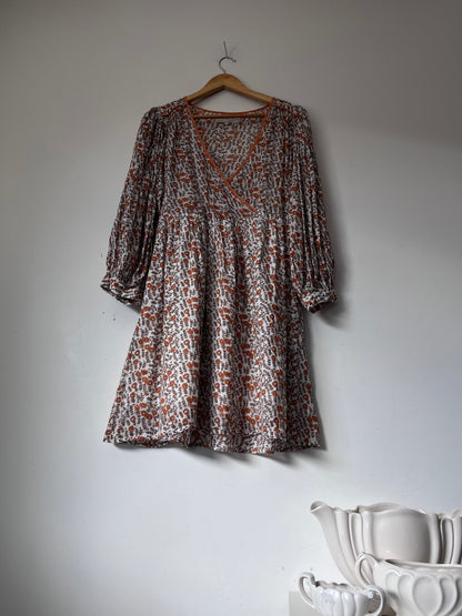 DAUGHTERS OF INDIA Binita Mini Dress RRP$179 (Size 8)
