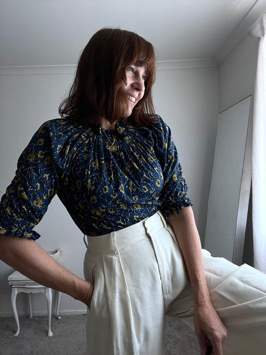 MUSE THE LABEL blouse RRP$300 (8)