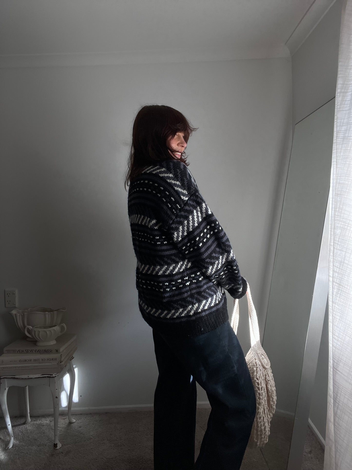 Chunky Wool Cardigan (8-12)