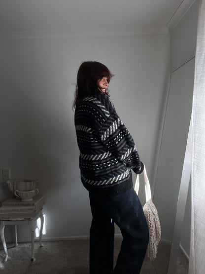 Chunky Wool Cardigan (8-12)