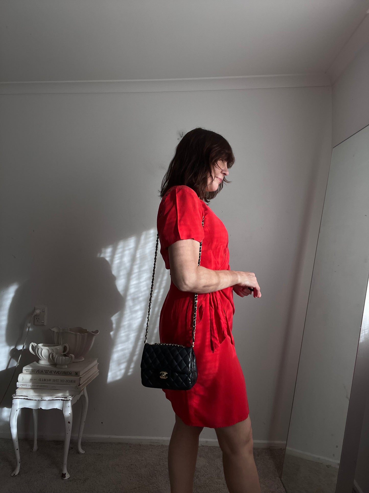SILK Vintage Dress (10-12)
