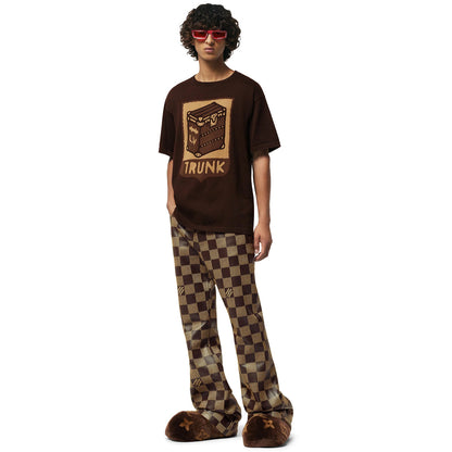 Faux LOUIS VUITTON Knit TShirt RRP$2200 (10-12)