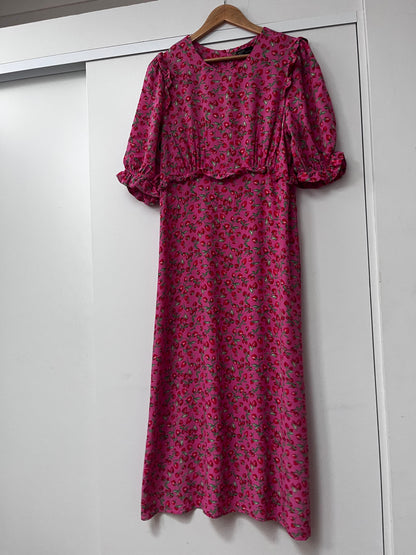 NOBODY’S CHILD Strawberry Dress RRPNZ$190 (12-14)
