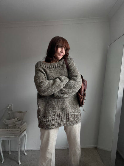 WOOL Handspun Jumper (14-16)