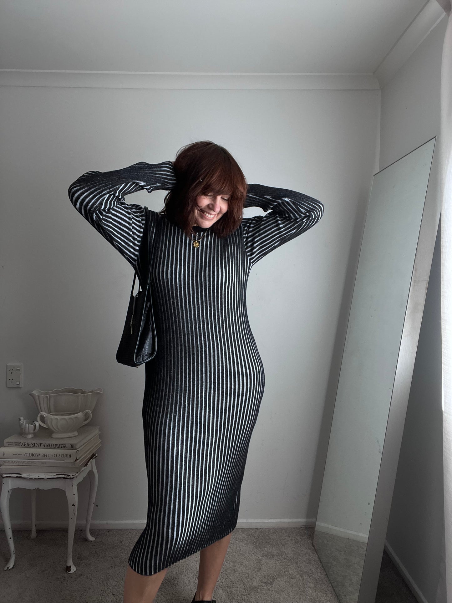COMMONERS Ribbed Dress RRP$189 (8) (12) (14)