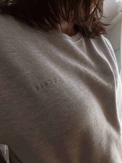 LOCALE slouch crew sweatshirt RRP$79.99 (12-14)