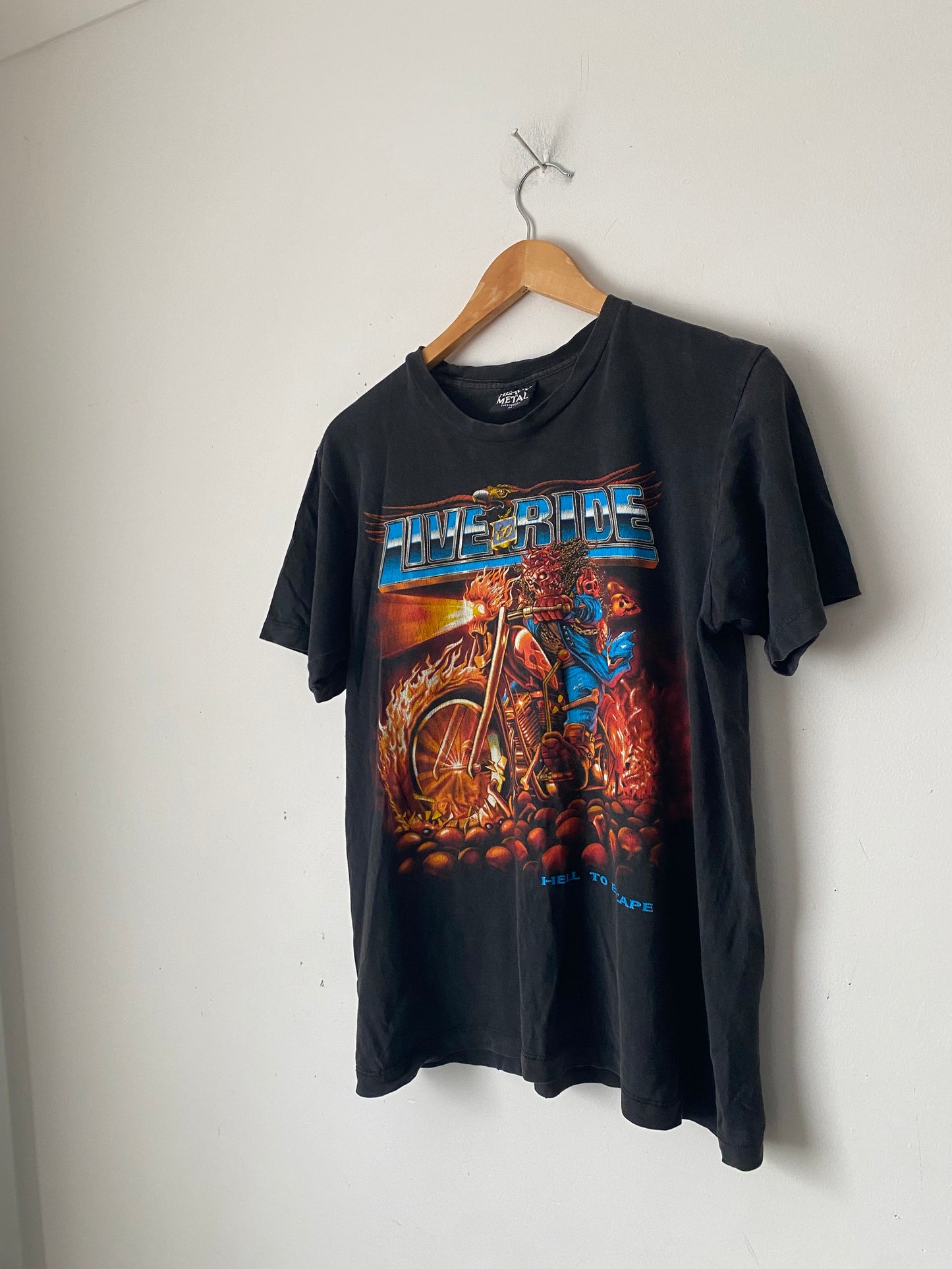 CHOPPER tshirt on a HEAVY METAL tag (8-10)
