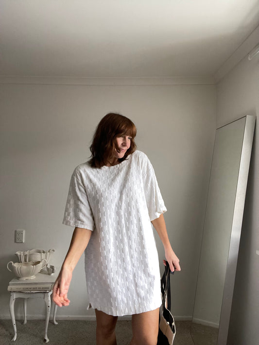 THRILLS 'Aalto' Terry Dress RRP$100 (10-12)