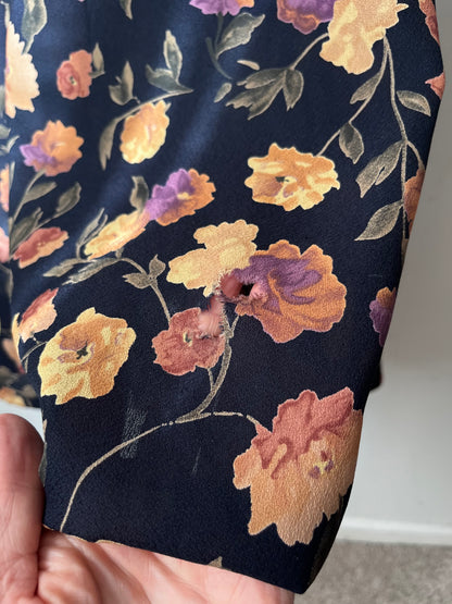 Vintage ROBYN DESIGN Floral Midi Dress (12)