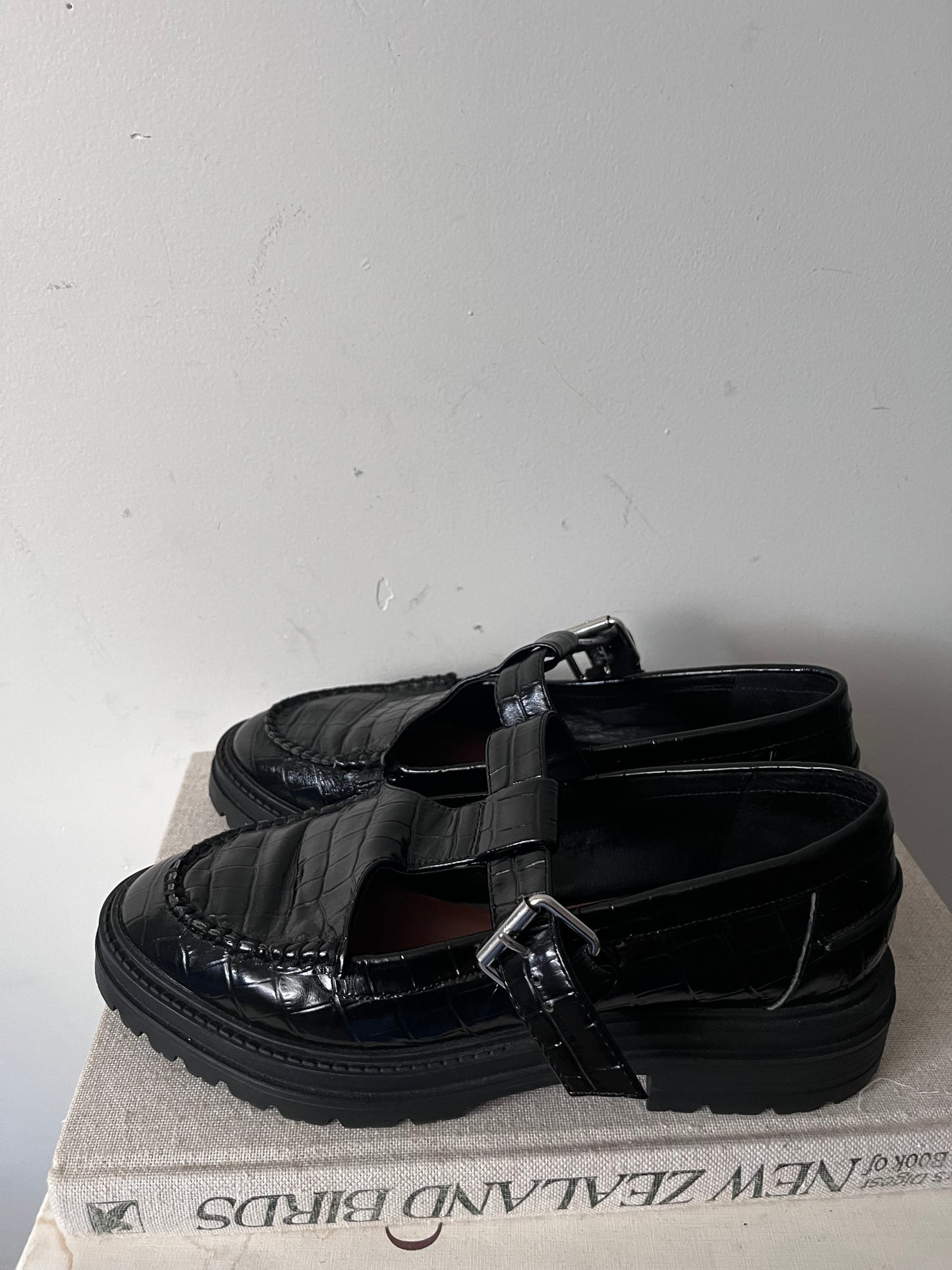 MI PIACI Mary Jane Loafers (39)