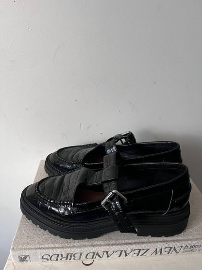 MI PIACI Mary Jane Loafers (39)