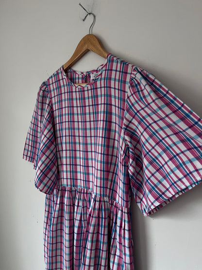 KEMI TELFORD Ayomide Pink Blue Dress RRP approx. $260 (Size 10)