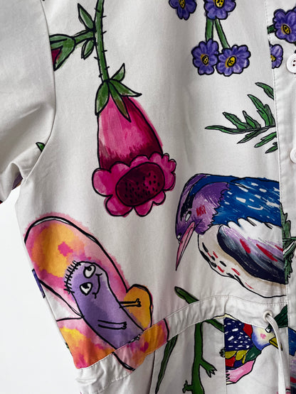 LAZY OAF Flora and Fauna Jumpsuit RRP$250 (12 imo)