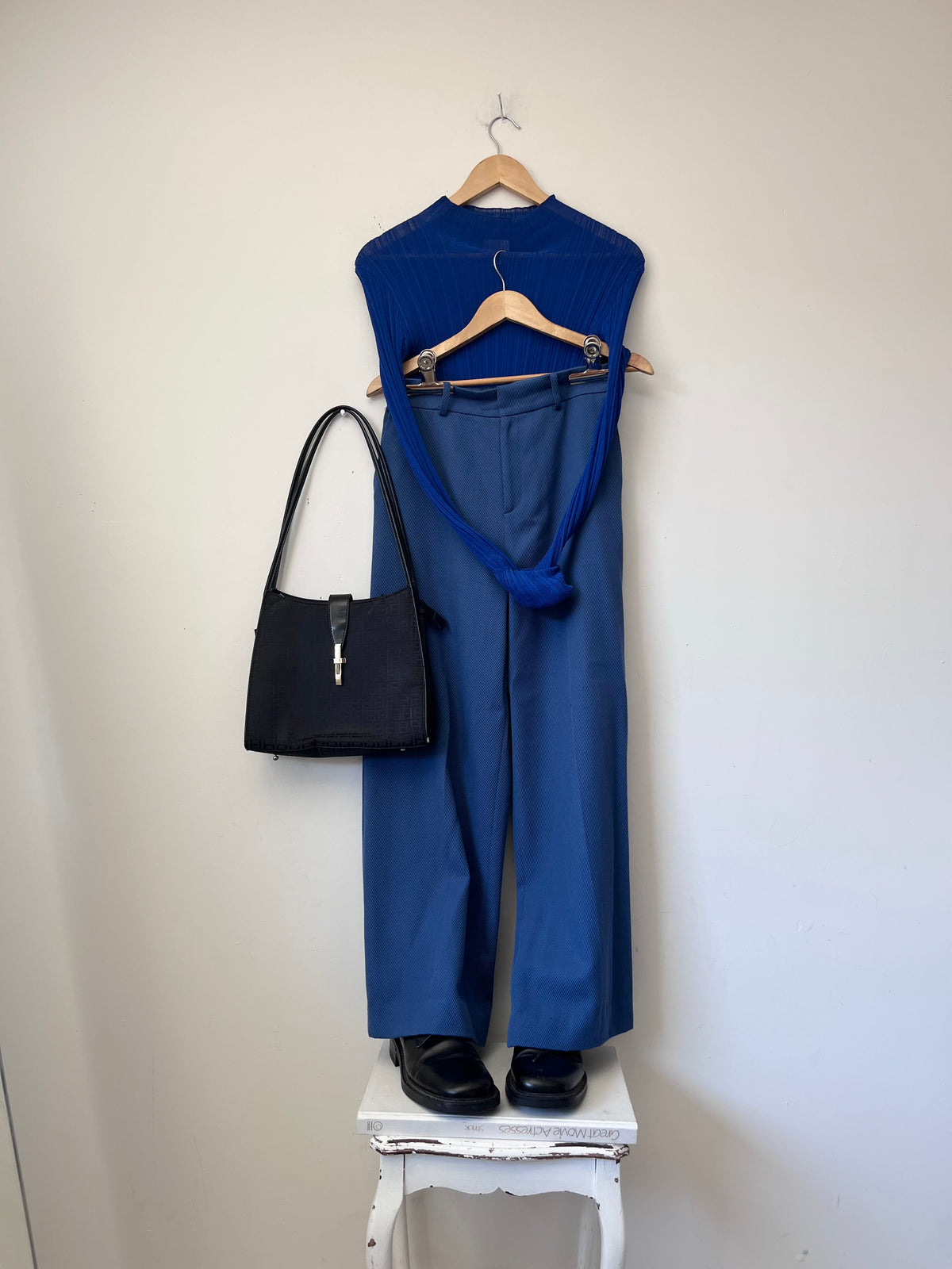 ANAYI Wool Wide Leg Pants RRP$420 (Size 8)