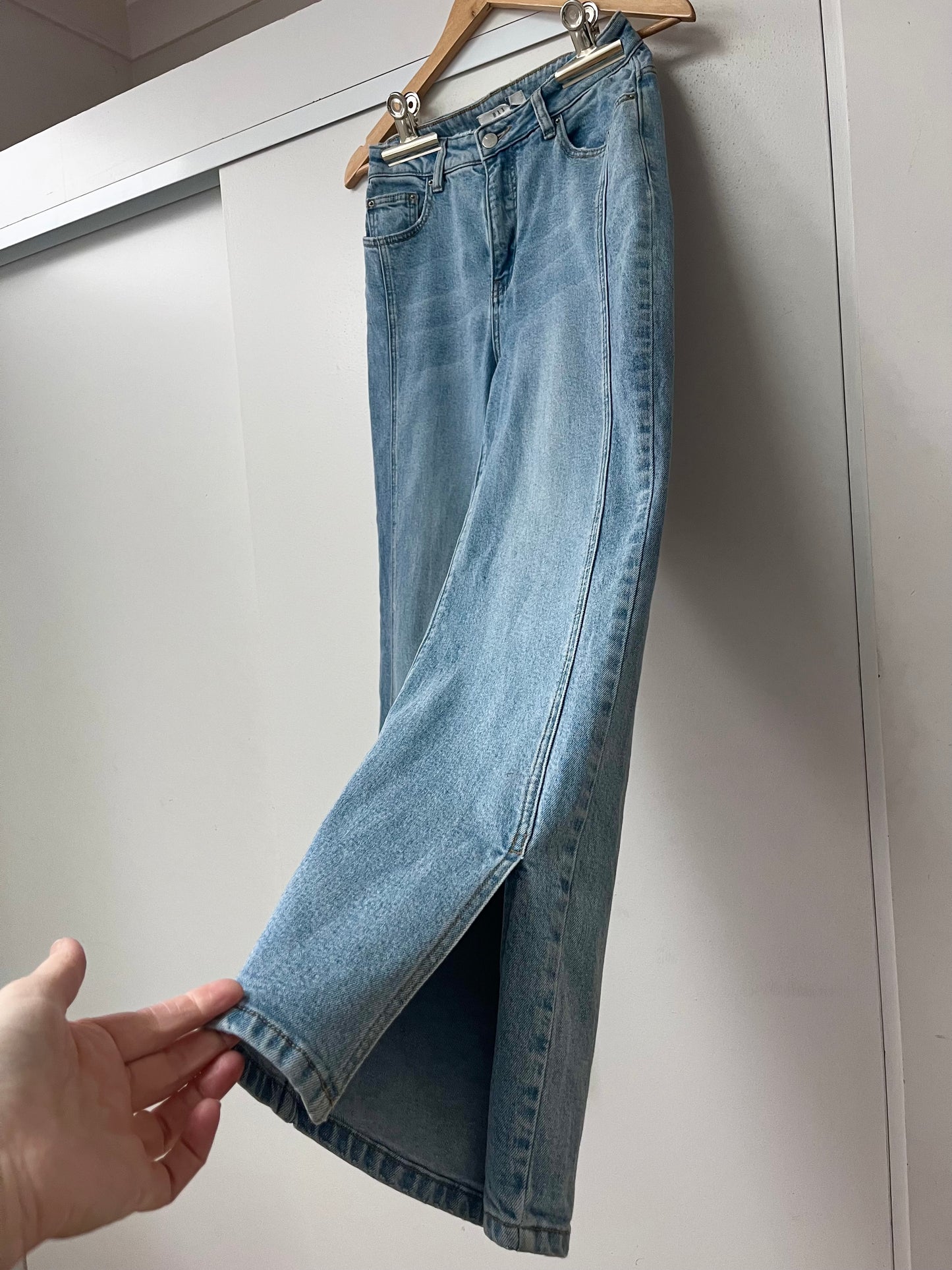 MAX Wide Leg Panel Jeans RRP$159.99 (10)