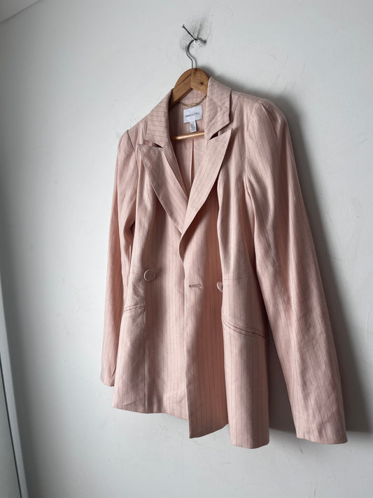 ALICE McCALL Pinstripe Linen Blend Blazer RRP $499 (8)
