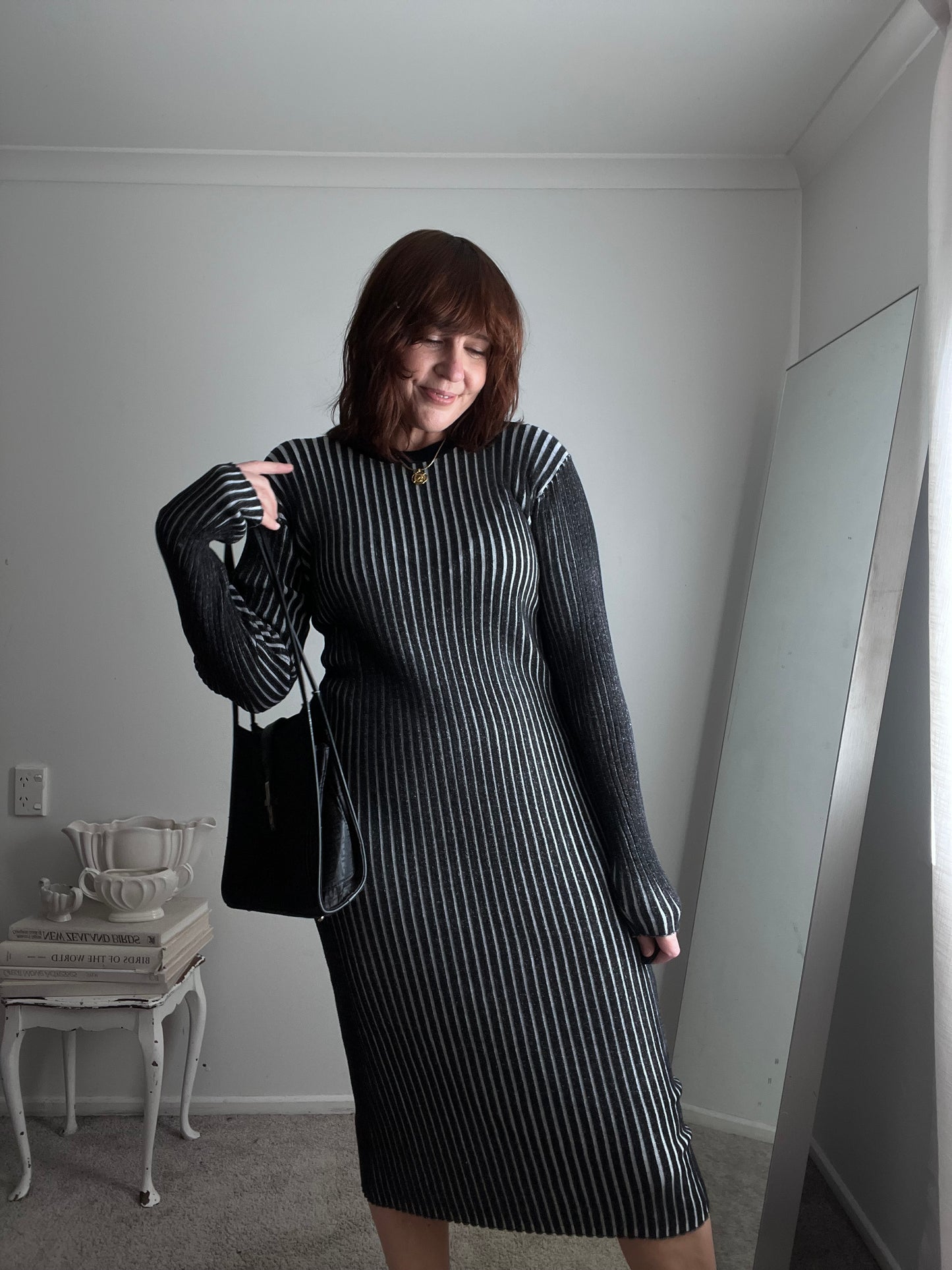 COMMONERS Ribbed Dress RRP$189 (8) (12) (14)