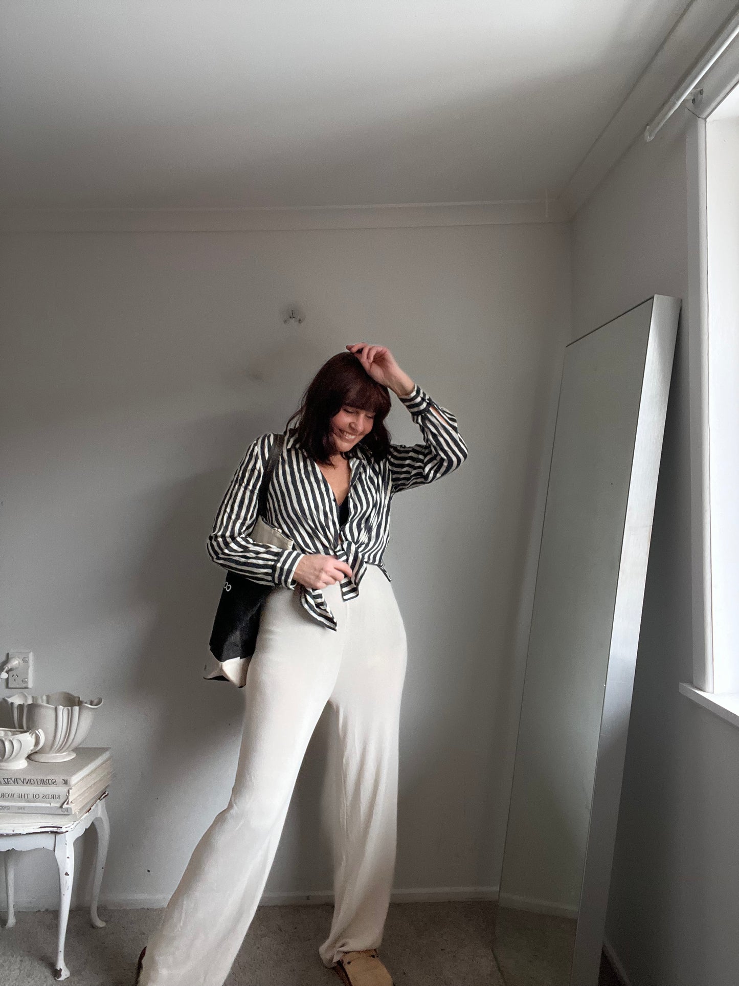 SILLS Wide Leg Knit Pants RRP$250 (10-12)