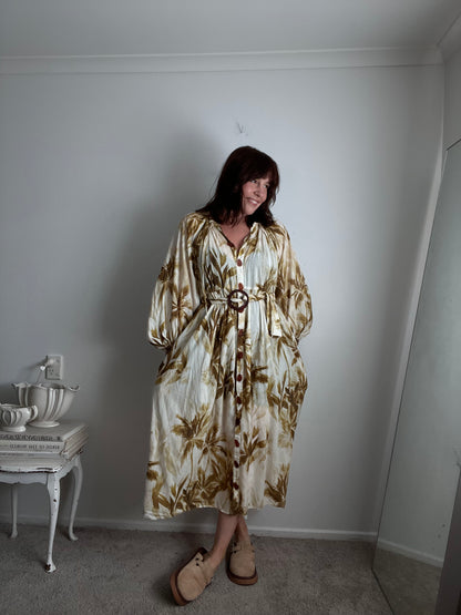 MORRISON botanical dress RRP$499 (12-16)
