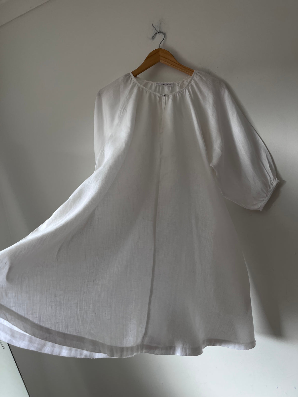 ASSEMBLY LABEL Linen Smock Dress RRP approx. $140 (Size 10)