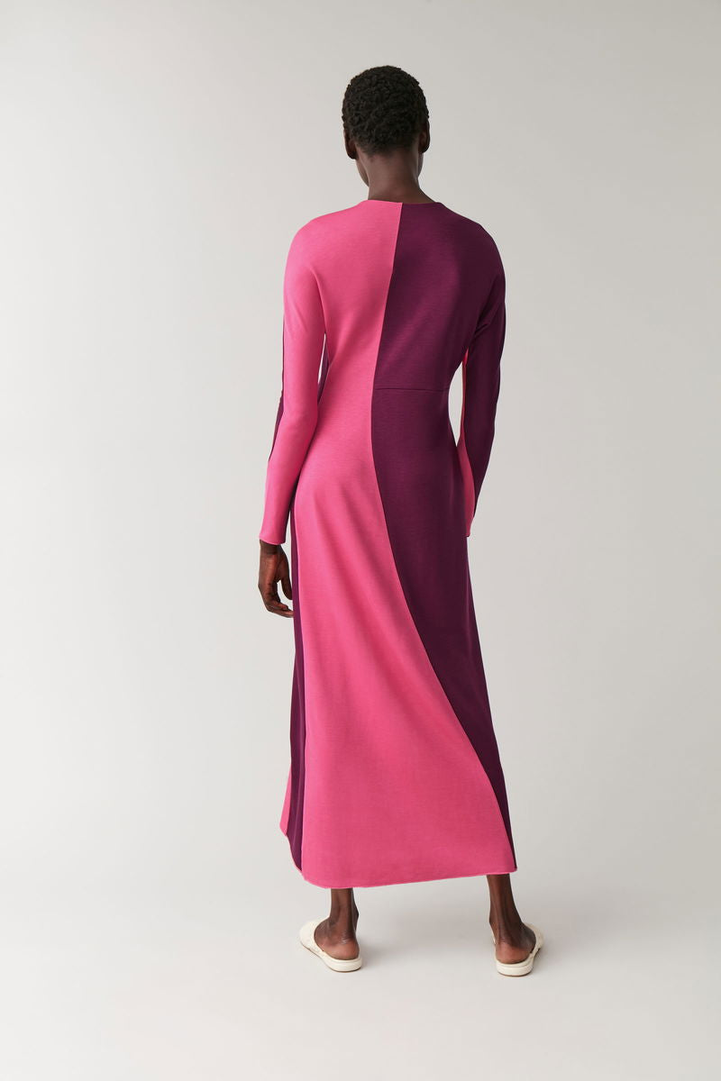 COS Colour-Block Maxi Dress RRP$290 (12-16)