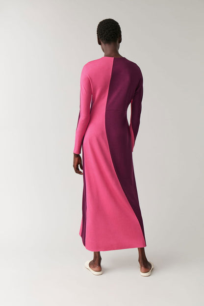 COS Colour-Block Maxi Dress RRP$290 (12-16)