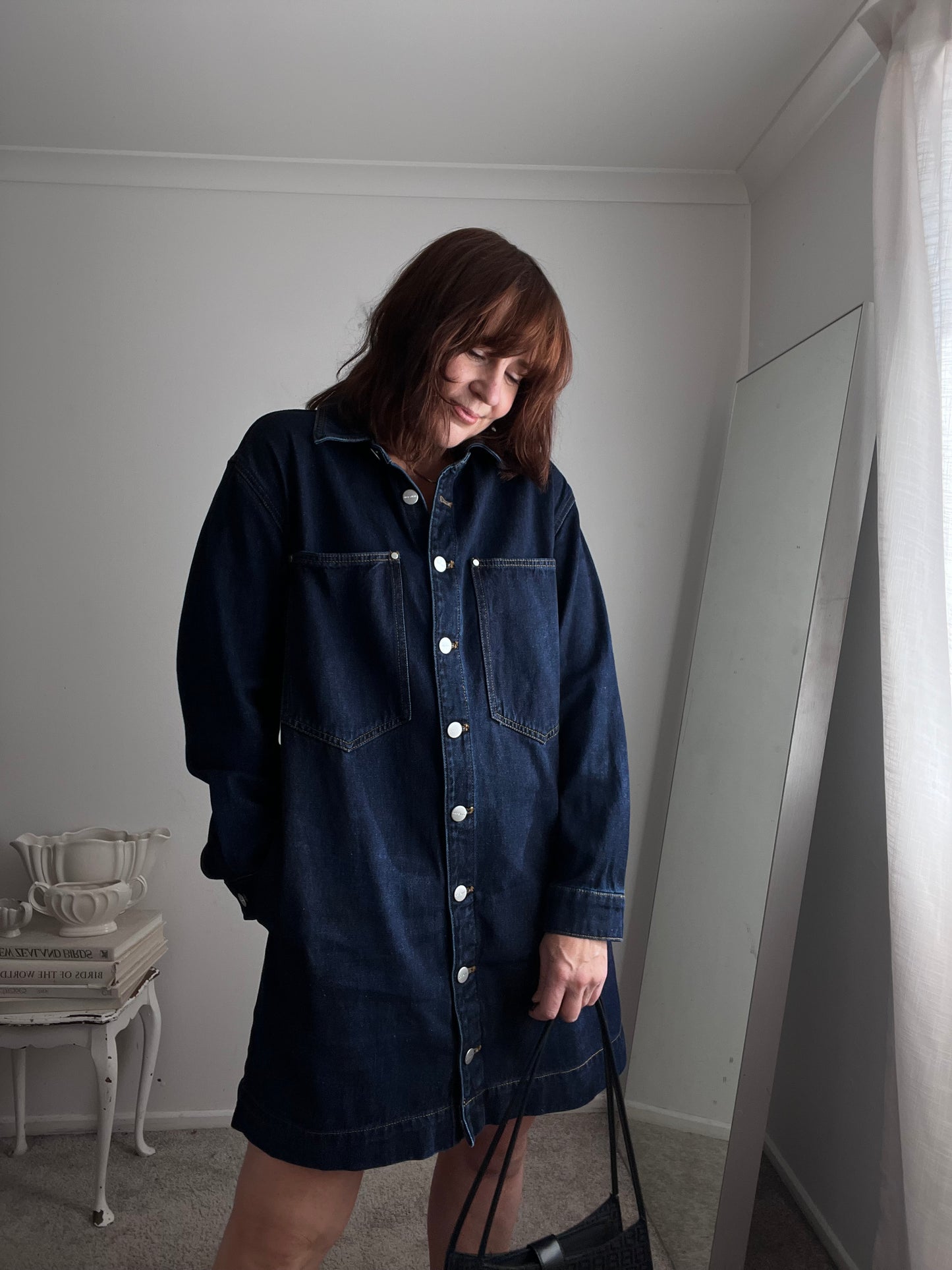 MINERAL Denim Dress RRP$129 (12-14)