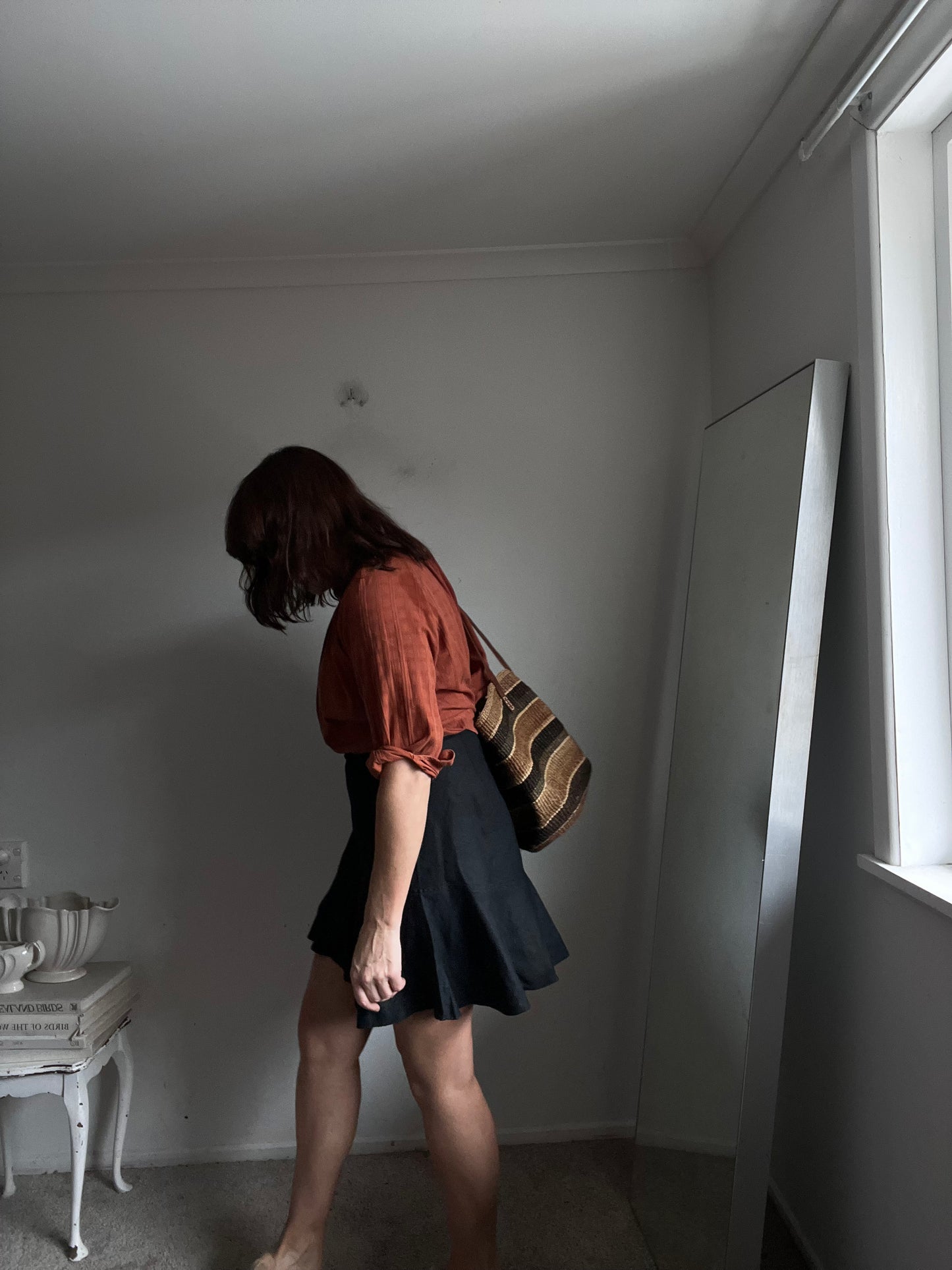 COUNTRY ROAD Linen Wrap Skirt RRP$139 (14)