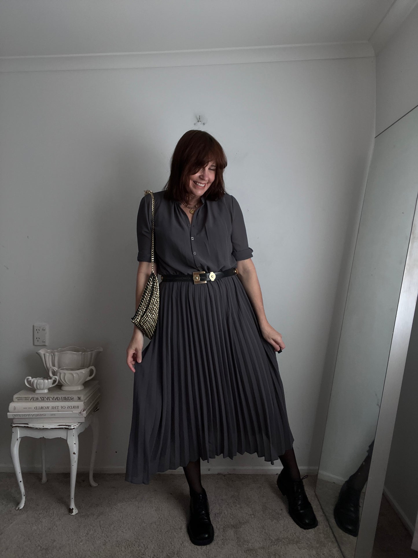 Smoky Grey Dress (10-12)
