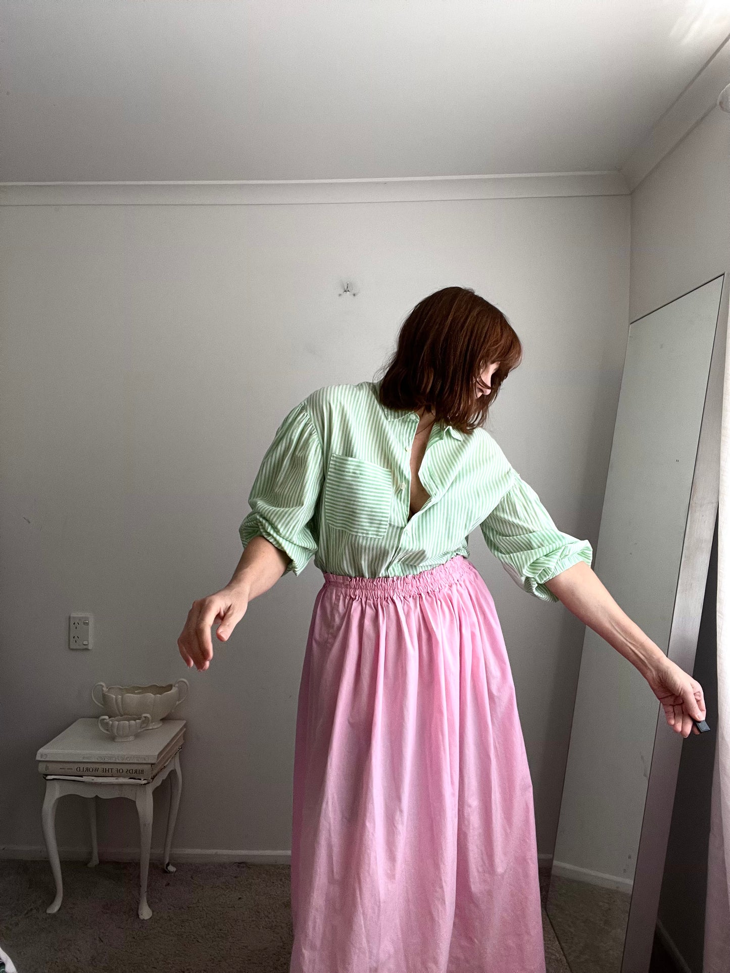 MINERAL stripe shirt RRP$100 (10-12)