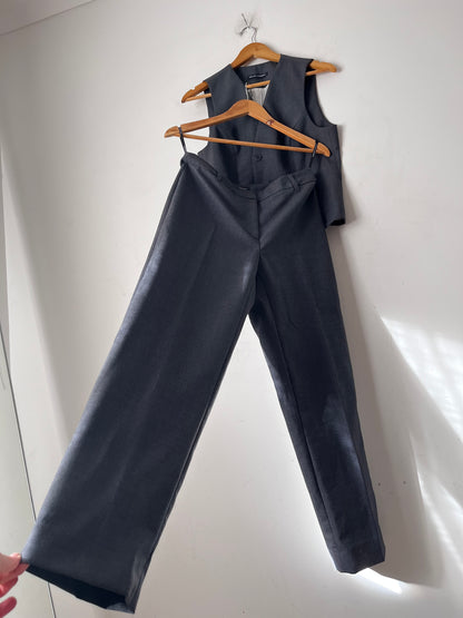 HELEN CHERRY Two-Piece Suit Set (Size 8-10) RRP$1,100
